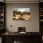 Premium Wall Art Yatay Html Edition – FAMOUS2407155 shown in Room 2
