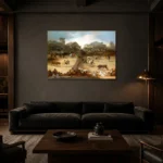 Premium Wall Art Yatay Html Edition – FAMOUS2407155 shown in Room 3