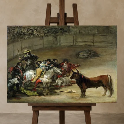 Premium Wall Art Yatay Html Edition – FAMOUS2407156 shown in Studio Easel