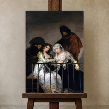 Premium Wall Art Dikey  Html Edition – FAMOUS2407157 shown in Studio Easel