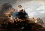 Poetry and Poets by Francisco de Goya, an office wall art print for refined interiors
