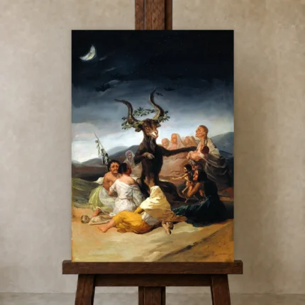Premium Wall Art Dikey  Html Edition – FAMOUS2407160 shown in Studio Easel
