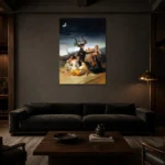 Premium Wall Art Dikey  Html Edition – FAMOUS2407160 shown in Room 3