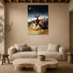 Premium Wall Art Dikey  Html Edition – FAMOUS2407160 shown in Room 4