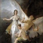 Truth, Time and History by Francisco de Goya, a living room wall art print for refined interiors