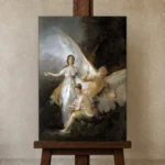 Premium Wall Art Dikey  Html Edition – FAMOUS2407161 shown in Studio Easel