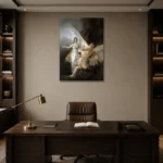 Premium Wall Art Dikey  Html Edition – FAMOUS2407161 shown in Room 2