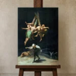 Premium Wall Art Dikey  Html Edition – FAMOUS2407162 shown in Studio Easel