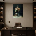Premium Wall Art Dikey  Html Edition – FAMOUS2407162 shown in Room 2