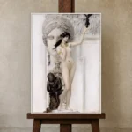Premium Wall Art Dikey  Html Edition – FAMOUS2407163 shown in Studio Easel