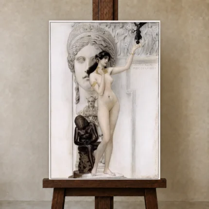 Premium Wall Art Dikey  Html Edition – FAMOUS2407163 shown in Studio Easel