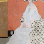 Fritza Riedler by Gustav Klimt, a living room wall art print for refined interiors