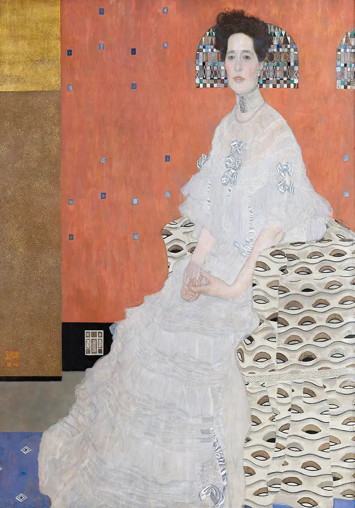 Gustav Klimt Fritza Riedler Living Room Wall Art Print