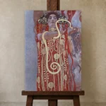Premium Wall Art Dikey  Html Edition – FAMOUS2407171 shown in Studio Easel