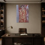 Premium Wall Art Dikey  Html Edition – FAMOUS2407171 shown in Room 2