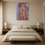 Premium Wall Art Dikey  Html Edition – FAMOUS2407171 shown in Room 5