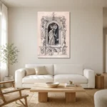 Premium Wall Art Dikey  Html Edition – FAMOUS2407175 shown in Room 1