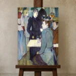 Premium Wall Art Dikey  Html Edition – FAMOUS2407179 shown in Studio Easel
