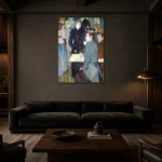 Premium Wall Art Dikey  Html Edition – FAMOUS2407179 shown in Room 3