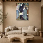 Premium Wall Art Dikey  Html Edition – FAMOUS2407179 shown in Room 4