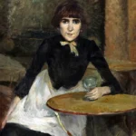 A la Bastille (Jeanne Wenz) by Henri de Toulouse-Lautrec, a living room wall art print for refined interiors