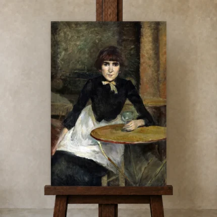 Premium Wall Art Dikey  Html Edition – FAMOUS2407180 shown in Studio Easel