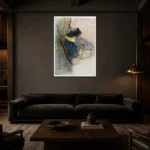 Premium Wall Art Dikey  Html Edition – FAMOUS2407181 shown in Room 3