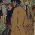 Alfred la Guigne by Henri de Toulouse-Lautrec, a living room wall art print for refined interiors