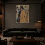 Premium Wall Art Dikey  Html Edition – FAMOUS2407182 shown in Room 3