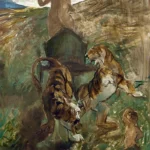 Allégorie; Le printemps de la vie by Henri de Toulouse-Lautrec, a living room wall art print for refined interiors