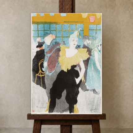 Premium Wall Art Dikey  Html Edition – FAMOUS2407185 shown in Studio Easel