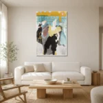 Premium Wall Art Dikey  Html Edition – FAMOUS2407185 shown in Room 1