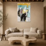 Premium Wall Art Dikey  Html Edition – FAMOUS2407185 shown in Room 4