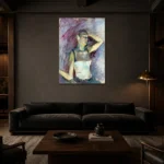 Premium Wall Art Dikey  Html Edition – FAMOUS2407186 shown in Room 3