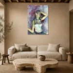 Premium Wall Art Dikey  Html Edition – FAMOUS2407186 shown in Room 4