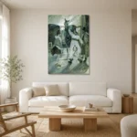 Premium Wall Art Dikey  Html Edition – FAMOUS2407187 shown in Room 1