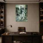 Premium Wall Art Dikey  Html Edition – FAMOUS2407187 shown in Room 2
