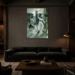 Premium Wall Art Dikey  Html Edition – FAMOUS2407187 shown in Room 3