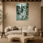 Premium Wall Art Dikey  Html Edition – FAMOUS2407187 shown in Room 4