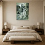 Premium Wall Art Dikey  Html Edition – FAMOUS2407187 shown in Room 5