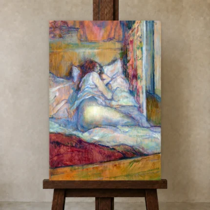 Premium Wall Art Dikey  Html Edition – FAMOUS2407189 shown in Studio Easel