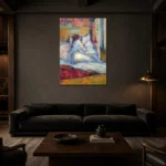 Premium Wall Art Dikey  Html Edition – FAMOUS2407189 shown in Room 3