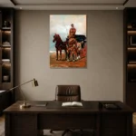 Premium Wall Art Dikey  Html Edition – FAMOUS2407191 shown in Room 2