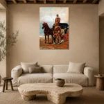 Premium Wall Art Dikey  Html Edition – FAMOUS2407191 shown in Room 4