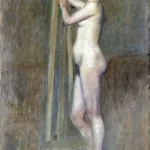 Nu dans l’atelier by Henri de Toulouse-Lautrec, a bedroom wall art print for refined interiors