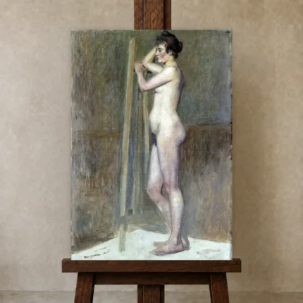 Premium Wall Art Dikey  Html Edition – FAMOUS2407192 shown in Studio Easel