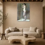 Premium Wall Art Dikey  Html Edition – FAMOUS2407192 shown in Room 4