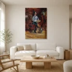 Premium Wall Art Dikey  Html Edition – FAMOUS2407193 shown in Room 1