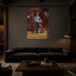 Premium Wall Art Dikey  Html Edition – FAMOUS2407193 shown in Room 3