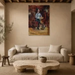 Premium Wall Art Dikey  Html Edition – FAMOUS2407193 shown in Room 4